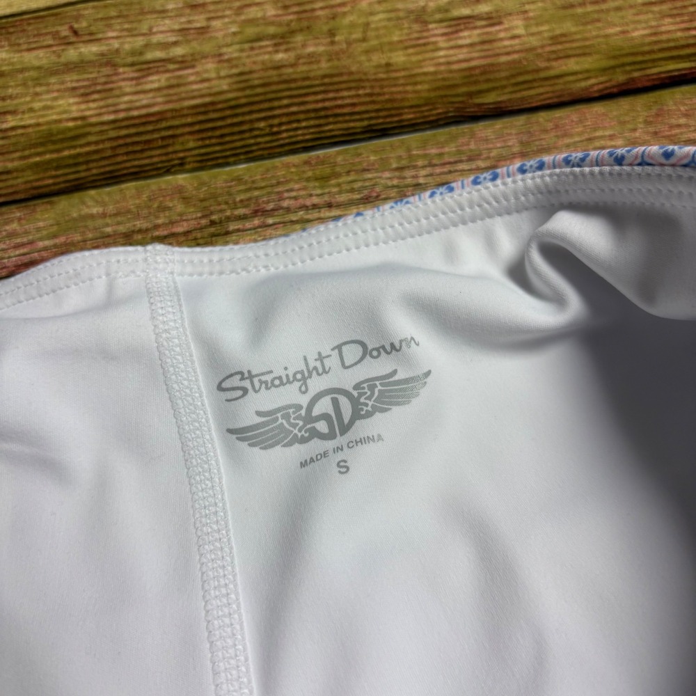 Tenniscore Grandmillennial Blokette Straight Down Geometric Athletic Skort Small - Picture 4 of 8